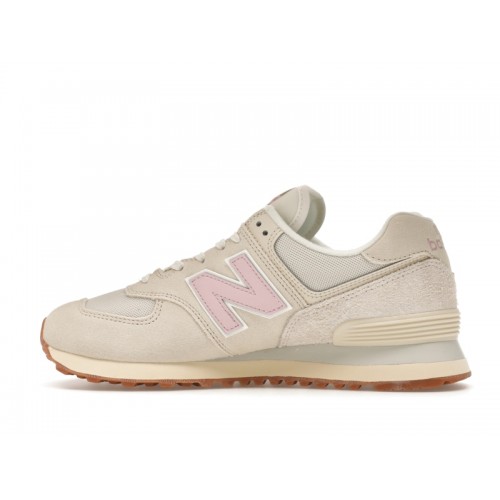 New Balance 574 Linen Century Pink Gum (W) - женская сетка размеров