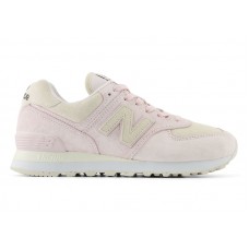 Женские New Balance 574 Pink Granite Linen Sea Salt (W)