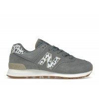 Женские New Balance 574 Harbor Grey Leopard (W)