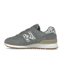 Женские New Balance 574 Harbor Grey Leopard (W)