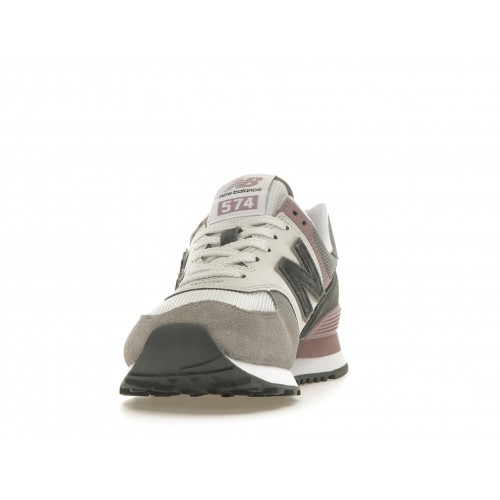 Кроссы New Balance 574 Arctic Grey (W) - женская сетка размеров