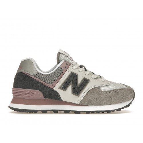 Кроссы New Balance 574 Arctic Grey (W) - женская сетка размеров