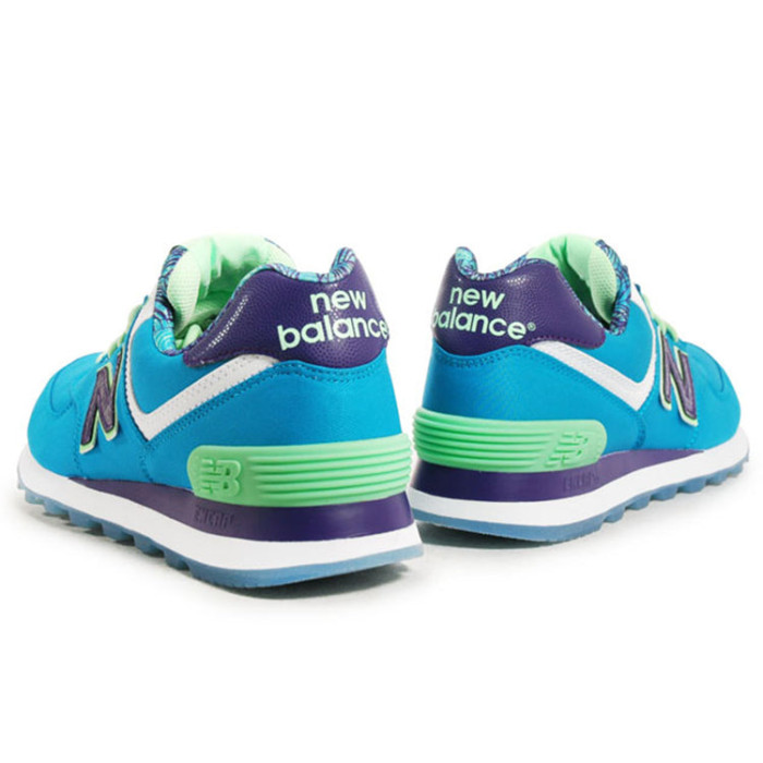 New Balance 574 Blue Purple (W) - женская сетка размеров New Balance 574 Blue Purple (W) - женская сетка размеров