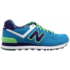 Женские кроссовки New Balance 574 Blue Purple (W)