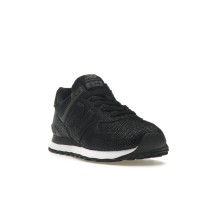 Женские кроссовки New Balance 574 Snakeskin Black (W)