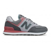 Женские кроссовки New Balance 574 Grey Purple (W)