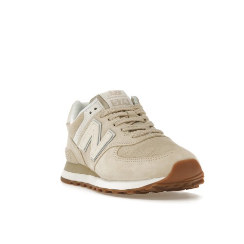 Кроссы New Balance 574 Sandstone (W) - женская сетка размеров