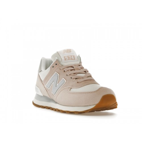 Кроссы New Balance 574 Tencel Rose Water Sea Salt (W) - женская сетка размеров