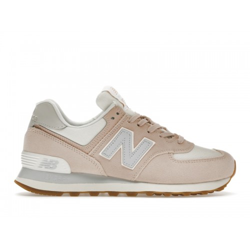 Кроссы New Balance 574 Tencel Rose Water Sea Salt (W) - женская сетка размеров