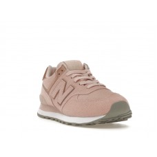 Женские кроссовки New Balance 574 Snakeskin Pink (W)