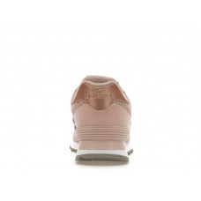 Женские кроссовки New Balance 574 Snakeskin Pink (W)