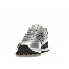 Женские кроссовки New Balance 574 Silver (W)