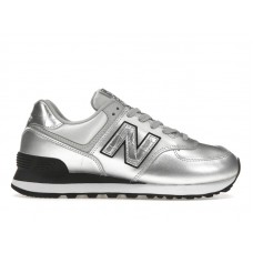 Женские кроссовки New Balance 574 Silver (W)