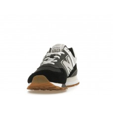 Женские кроссовки New Balance 574 Grey Black White (W)
