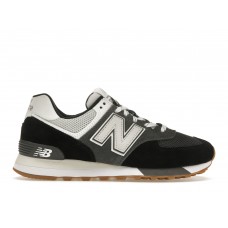 Женские кроссовки New Balance 574 Grey Black White (W)