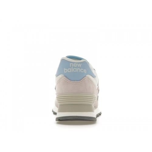 Кроссы New Balance 574 Stone Pink Sea Salt Blue Haze (W) - женская сетка размеров