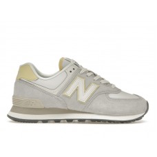 Женские кроссовки New Balance 574 Grey Matter Sea Salt Maize (W)