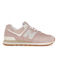 Женские кроссовки New Balance 574 Ligt Pink Angora (W)