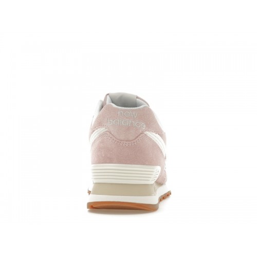 Кроссы New Balance 574 Ligt Pink Angora (W) - женская сетка размеров