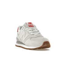 Женские New Balance 574 Reflection Washed Pink True Red (W)
