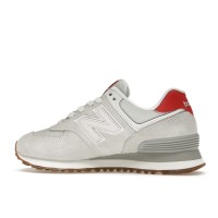 Женские New Balance 574 Reflection Washed Pink True Red (W)