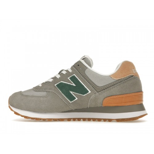 Кроссы New Balance 574 Marblehead Rain Cloud (W) - женская сетка размеров