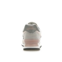 Женские кроссовки New Balance 574 Beige White Pink Sand (W)