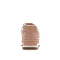 Женские кроссовки New Balance 574 Pink Gold (W)