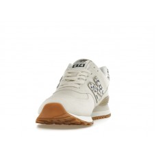 Женские кроссовки New Balance 574 Sea Salt Leopard Gum (W)