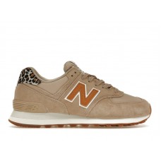 Женские кроссовки New Balance 574 Tobacco Leopard Print (W)