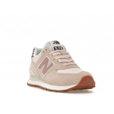 Женские кроссовки New Balance 574 Pink Leopard Print (W)
