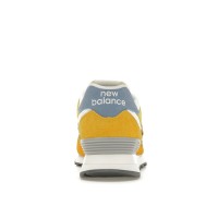 Женские кроссовки New Balance 574 Yellow Light Blue (W)