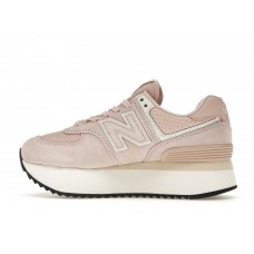 Женские кроссовки New Balance 574 Plus Pink (W)