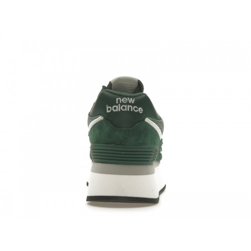 Кроссы New Balance 574 Plus Acidic Green (W) - женская сетка размеров