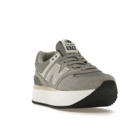 Женские кроссовки New Balance 574 Plus Grey (W)