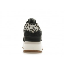 Женские кроссовки New Balance 574 Plus Black Animal Print (W)