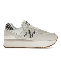 Женские кроссовки New Balance 574 Plus Sea Salt Animal Print (W)