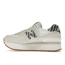 Женские кроссовки New Balance 574 Plus Sea Salt Animal Print (W)
