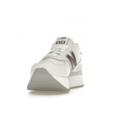 Женские кроссовки New Balance 574 White Nori Pink (W)