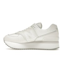 Женские кроссовки New Balance 574 Plus White Grey Matter (W)
