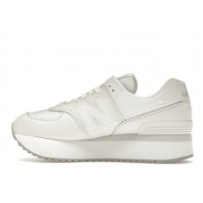 Женские кроссовки New Balance 574 Plus White Grey Matter (W)