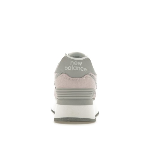 Кроссы New Balance 574 Plus Stone Pink (W) - женская сетка размеров