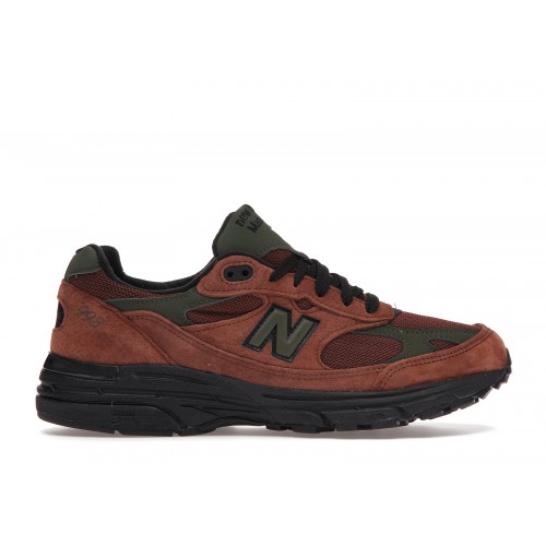 Кроссы New Balance 993 Aime Leon Dore Brown (W) - женская сетка размеров