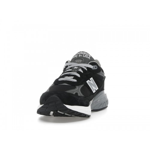 New Balance 993 MiUSA Black Grey (W) - женская сетка размеров