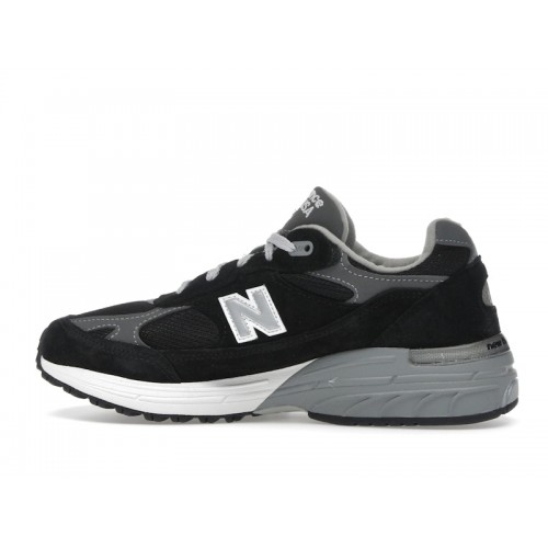 New Balance 993 MiUSA Black Grey (W) - женская сетка размеров