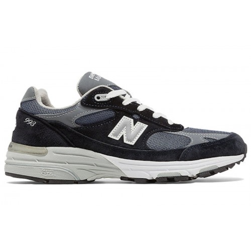 New Balance 993 MiUSA Navy White (W) - женская сетка размеров