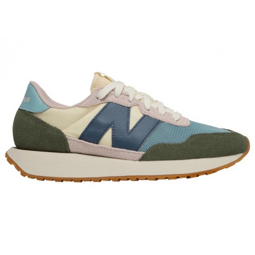 Кроссы New Balance 237 Norway Spruce Storm Blue (W) - женская сетка размеров