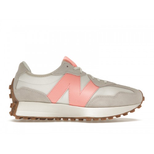 Кроссы New Balance 327 Pink White Gum (W) - женская сетка размеров