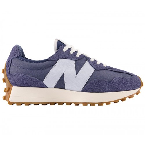 Кроссы New Balance 327 Vintage Indigo Gum (W) - женская сетка размеров