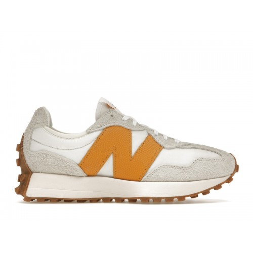 Кроссы New Balance 327 Sea Salt Golden Hour Gum (W) - женская сетка размеров